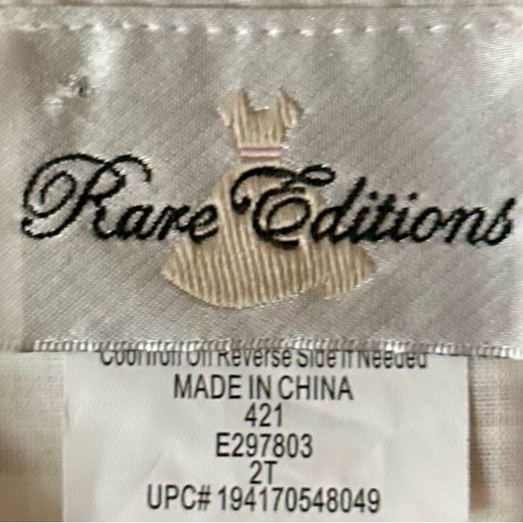 Rare Editions Toddler Girl Size 2T Blouse - Picture 3 of 3